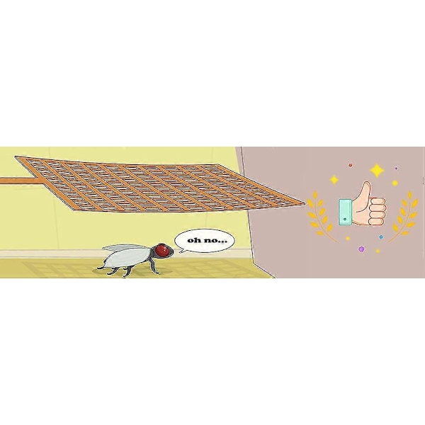 Fluesmekkerpakke med 5 stk. Skadedyrbekjempelse for fluer, mygg og insekter Assorterte farger