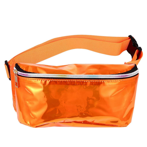 1 st Transparent PVC Bröstväska Mode Cross Body Midjeväska Kvinnor Dejtingväska
