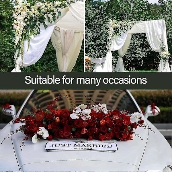 2 st Blomsterskumbur, Torra och Våta Rektangulära Blomsterburs Hållare för Färska Blommor, Bröllop, Hem A