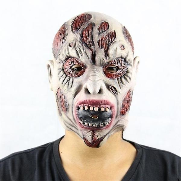 Halloween-naamio Kauhu Cos Zombie Päähine Pelottavat Kauhurekvisiitta