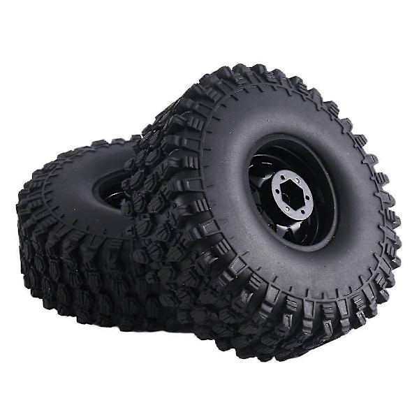 120mm Metall 1.9 Tum Beadlock Fälg Hjulnav Däck För 1/10 Rc Crawler Bil 4 Axial Scx10,3