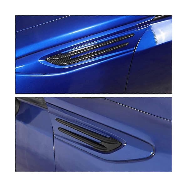 Fiber Bil Sidevingedeksel Stripe For Brz 2017-2020