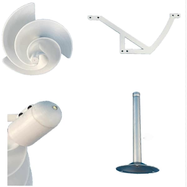 DIY spiralvindgenerator vindmølle lille vindmølle vindmøller