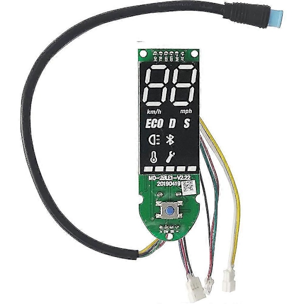 M365 Pro -kojelaudan kotelon korvaava piirilevy M365 / m365 Pro sähköpotkulaudan osana