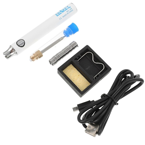 1 Sæt Loddekolbe USB Opladning Loddekolbe 5V 8W Justerbar Temperatur