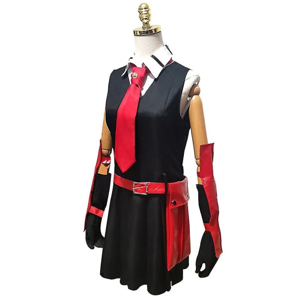 Akame Ga Kill! Cosplay kostymer Halloween julfest Set Uniform kostymer Female L