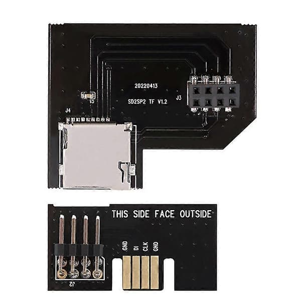 Sd2sp2 Pro SD-kortadapter Load -sd-kort TF-kortlæser til Ngc Ntsc seriel port 2