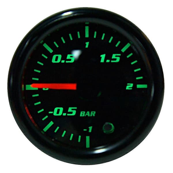 2\" 52mm Universal LED Display Motorcykel Turbo Boost Måler med Sensor