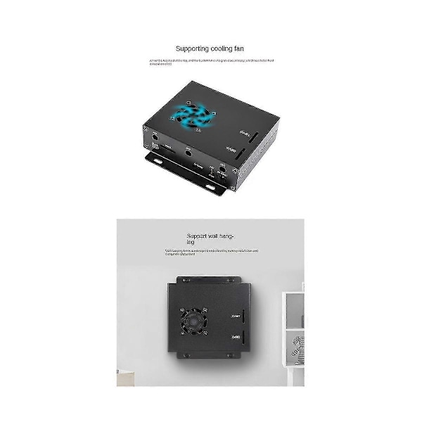 Cm4 Utvidelseskort For Raspberry Cm4 Wifi6 Dobbel Port Utvidelse Innebygd M.2 E Key Grensesnitt Med M