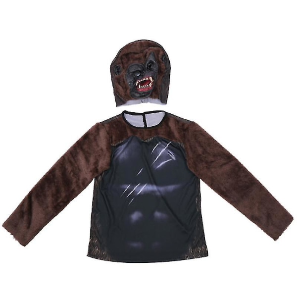 Gorilla Barn Cosplay Halloween Kostymer Hög kvalitet L