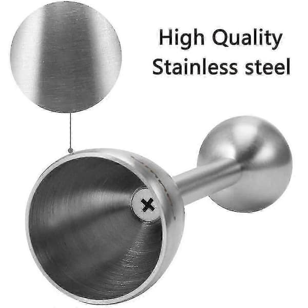 Egg Cracker Topper Cutter Sett For Myke Kokte Egg Rustfritt Stål