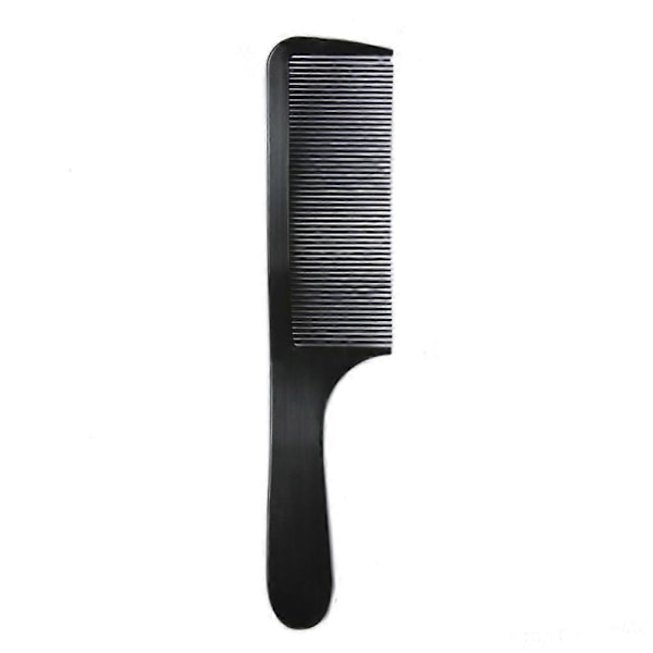 2 stk. Profesjonell Buet Barber Clipper Kam Hårklipp Kam for Menn Styling Kam Frisørverktøy (Svart og Hvit)