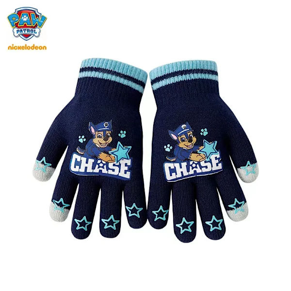 Paw Patrol Handskar Flickor Pojkar Höst- och Vinterhandskar Skye Everest Chase Halkfria Andningsbara Handskar Julklapp Navy blue
