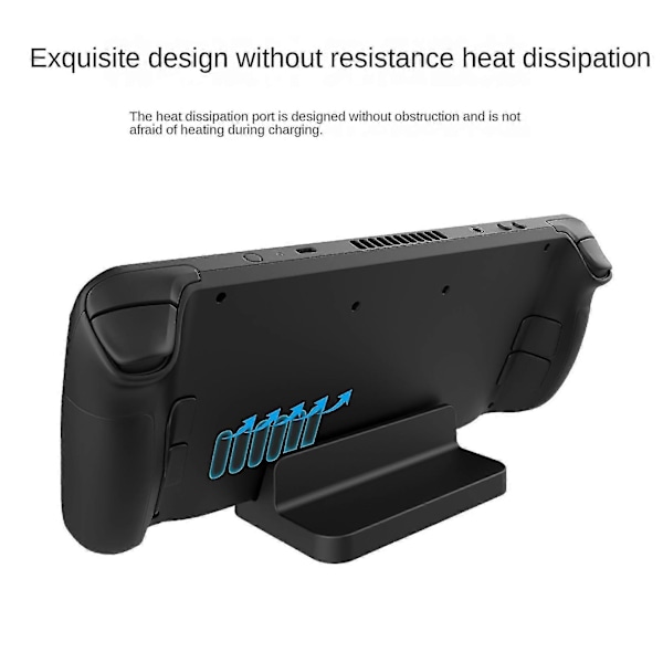 Kompatibel Steam Deck Spillkonsoll Base Brakett Stativ Base Kompatibel Switch Oled