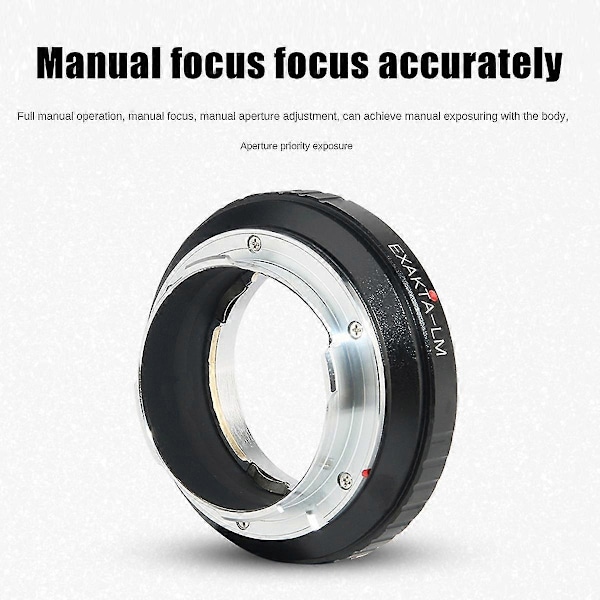 Exa- Adapterring For Aixanta Exakta Exa Es