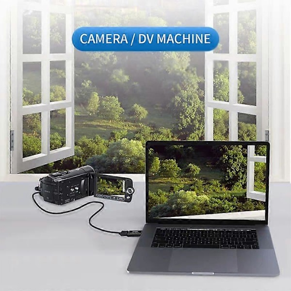 Audio Video Capture Card HDMI-kompatibel til USB 1080P USB2.0 Høj Klarhed Live Streaming Optagerboks