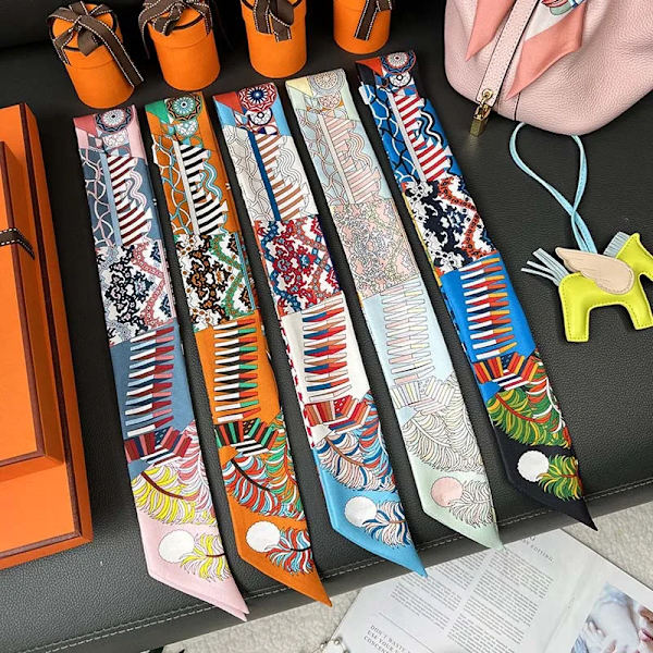 100% silke 18M silkeskål hovedbånd taske behandlet dekorativt filament hovedbånd Apricot