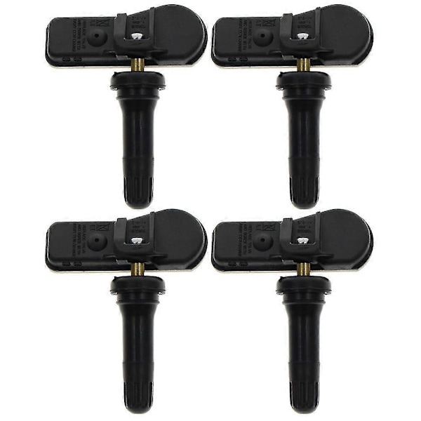 Paket med 4 TPMS Däcktrycksövervakningssensor 52933-C1100 för 2015-2020