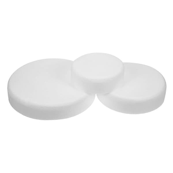 3 stk. Runde Skumkake Dummy Kake Modell Bake Kake Modell Kake Dummy Modell