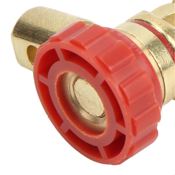 Bilbatteri Link Terminal Messing 100A 1,5?1,7cm Rustfri Sikker Afbryder Universal til Både RV ATV