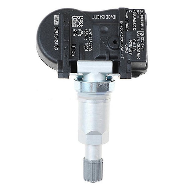 4 Däcktryckssensor Tpms 529332j100 52933-2j100 För För Sorento 2017 2018 2019 2020