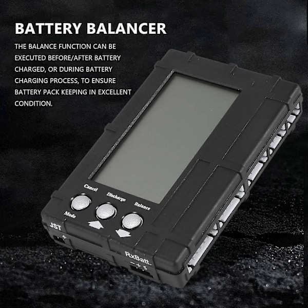 3 I 1 LCD RC Batteri Utlader Balanseringsmåler Tester For 2-6s Li-fe Batteri Spenningsmåler