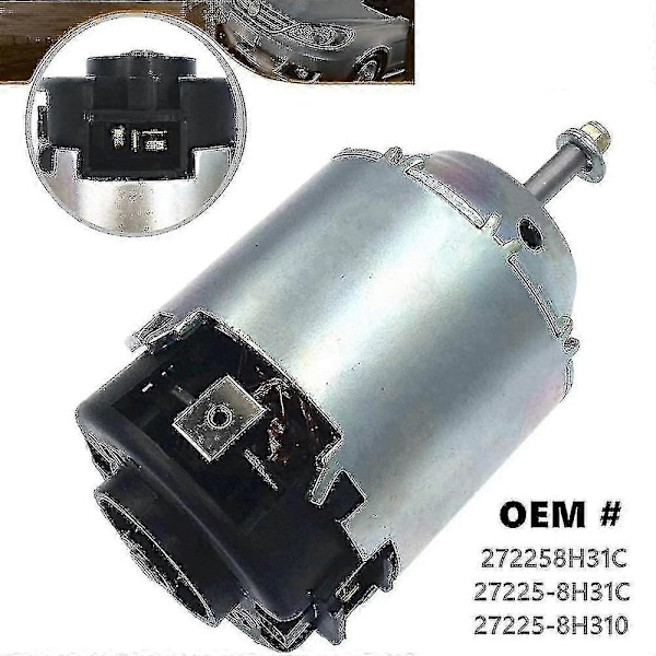 12v Varmeblæsermotor til Nissan X-trail T30 2001-07 272258h31c Højrestyret