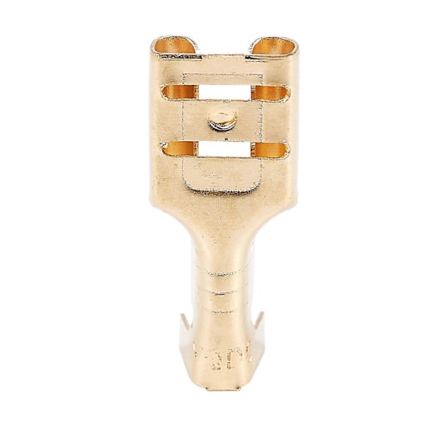 100 stk. bilhøjttaler 6,3 mm hun spade terminal ledningsstik