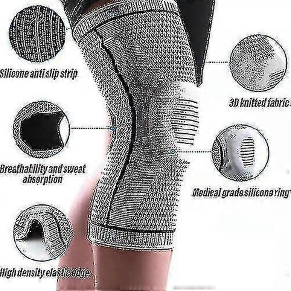 The Ultra Knee Elite Knækompressions Medicinsk Knæbandage Knækompressionsærme XL 1PCS
