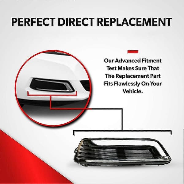 For 2014-2019 Chevy Impala Tåkelys Deksel Bezel Trim Venstre Side Førerside