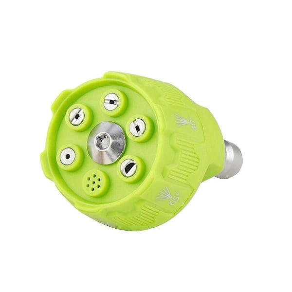 6-in-1 Säädettävä Suutin 1/4 tuuman Liitäntäadapterille 3000psi Puhdistus