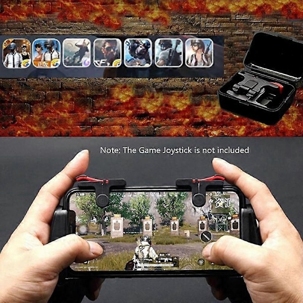 1 Par D9 Mobiltelefonhållare Speltrigger Spelkontroller Gamepad för Hemmet
