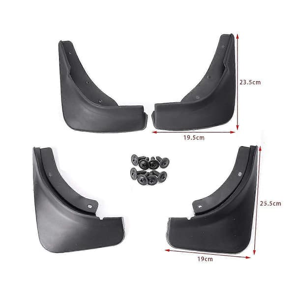 Stænklapper Mud Guards Til- B7 2011-2014 Europæisk Fuld Beskyttelse Stænkskærme 4 stk. Mudguard