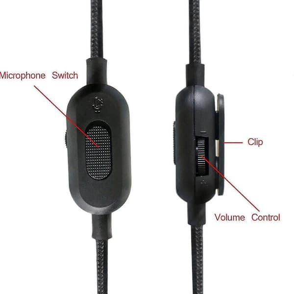 Erstatningskabel for Logitech G433/233/g Pro/g Pro X/hyperx Cloud Alpha/xbox One