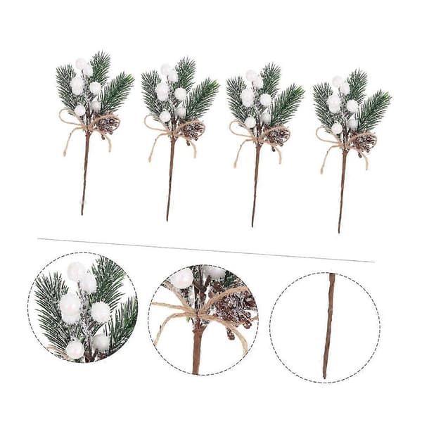 Kunstig furunål kunstig plantedekorasjon jul