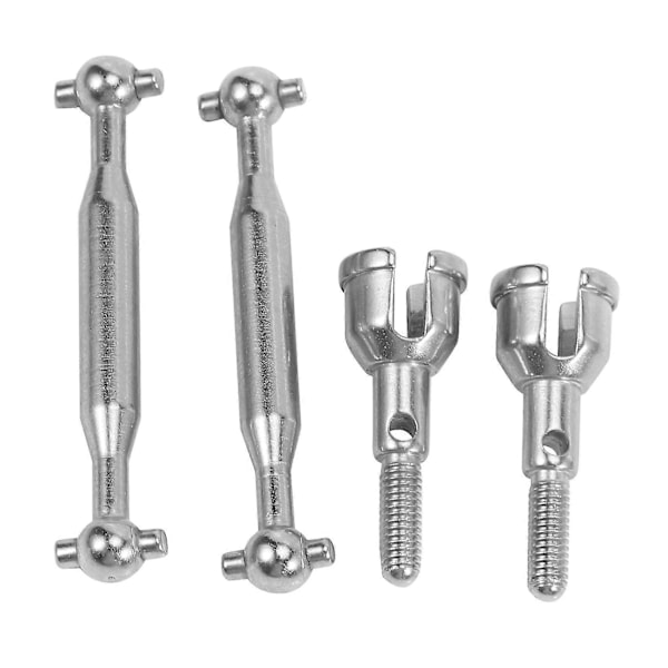 2 Set Metall Bakre Drivaxel Dogbone för SG 1603 SG 1604 SG1603 SG1604 1/16 RC Bil Reservdelar Tillbehör