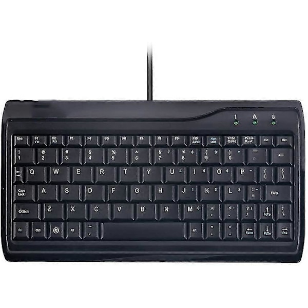 Super Mini Trådbundet Tangentbord, Fullstorlek 78 Tangenter Litet Portabelt Passar För Professionell Eller Industriell Användning För Dator Laptop Mac Notebook