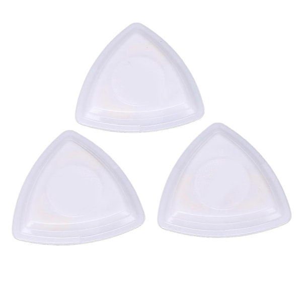 3 st LED Gitarrplektrum Vit Grön Lila Lysande Plektrum för Elektriska Akustiska Gitarrer Bas Ukulele