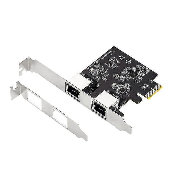Pcie Dubbel Gigabit Ethernet Controller Kort Rtl8111h Chips Server Nätverk 2 Rj45 Port Lan Adapter Zc