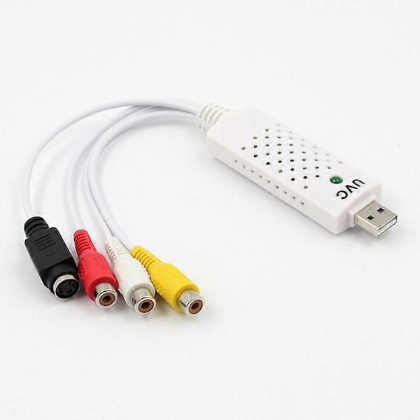 USB2.0 Video TV-viritin DVD-äänitallennuskortti-muunninadapteri Win 7/8:lle