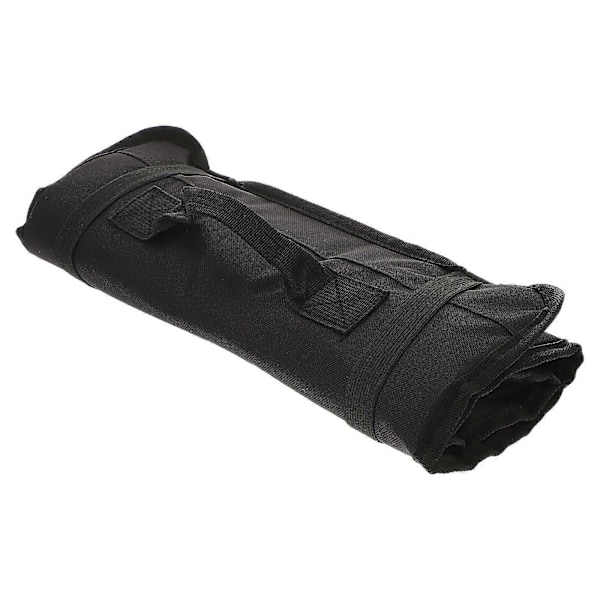 Tykt Tote Oxford Etui 22 Rum Kokketaske Køkken Bærbare Knive Opbevaringstaske Bestikholder Organizer (Sort)