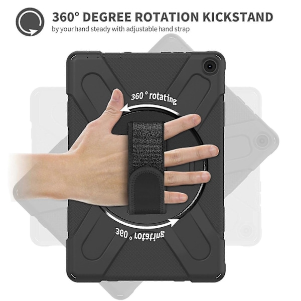 Til Fire Hd 10plus 11. generation (2021-version) håndrem silikone beskyttelsesetui, 261x17