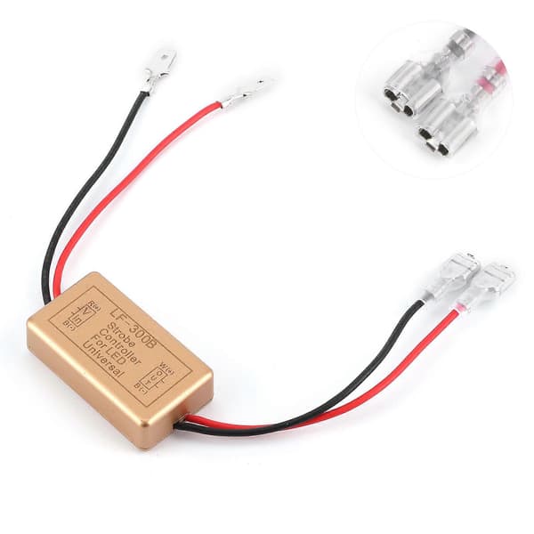 LED Hovedlys Strobe Kontroller Blinkmodul H1 H3 Signal Lys Kontrollboks