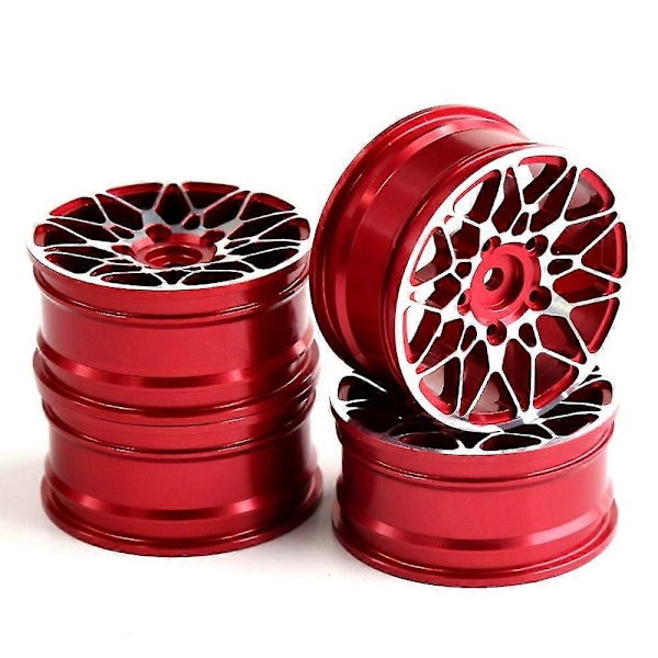 4kpl 1/10 On-road Drift -auto 52mm Metallivanne RC-auton pyörän vanne Hpi Sakura Traxxas Redcatille, 1