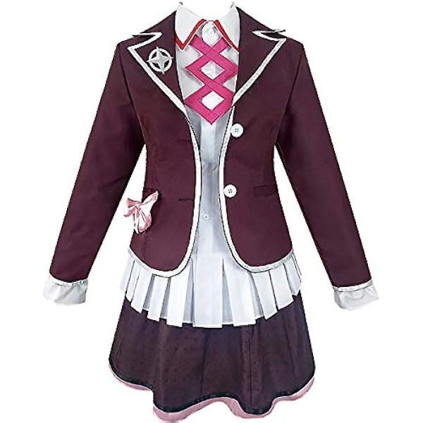 Anime Cosplay Kostym För Danganronpa Trigger Happy Havoc Utsugi Kotoko Hög Kvalitet XXL