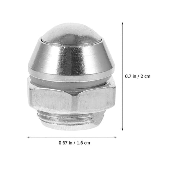 2st Universal Tryckkokarventil Säker och Anti-blockerande Avlastningsventiler 14mm Tryckkokarventil