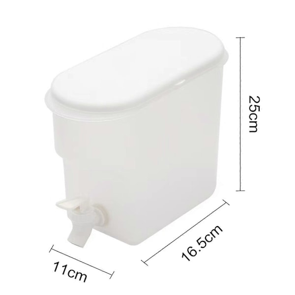 350L Drikkevare Dispenser Koldtvandsspand med Hane Fest Drikke Dispenser til Lemonade Iste Kaffe Vandkande Dispenser