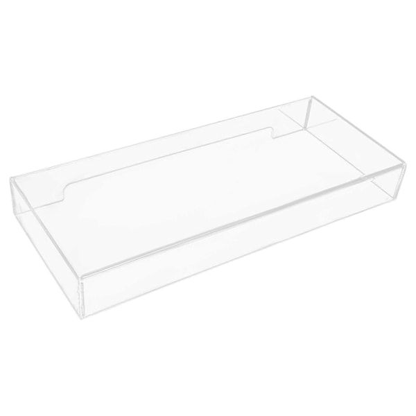 Transparent Akryl Tangentbordsöverdrag Hushåll Tangentbordsskydd Tangentbordsskyddsfodral