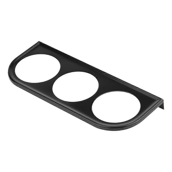 52mm 2 Tommer Universal Multi Hul Måler Instrumentholder Søjle Monteringsbeslag Sort