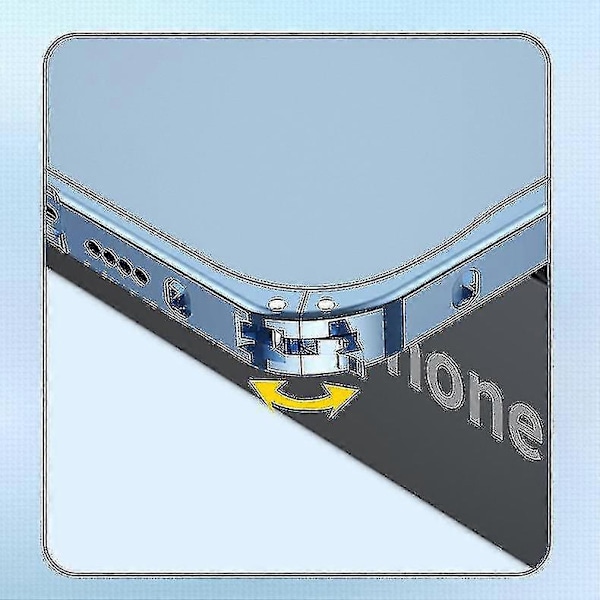 Yksinkertainen metallikehyksinen, himmeä takalevy, erittäin ohut matkapuhelinkotelo Yhteensopiva Iphone11 12pro 13pro Max - Jxlgv Silver iPhone 11
